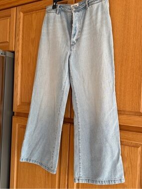 Rollas Size 32 Wide Leg High Rise Jeans